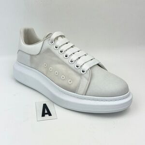 ALEXANDER MCQUEEN Oversized Transparent Nylon Sneakers sz 9